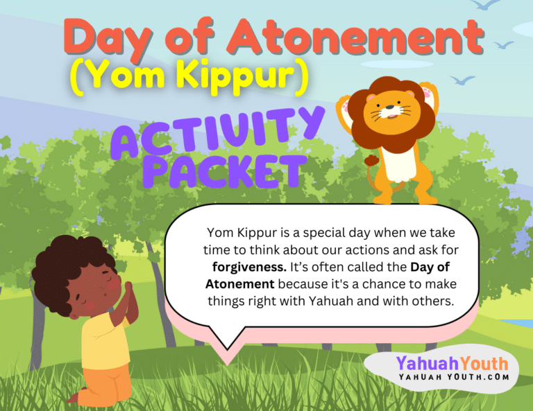 Day of Atonement Activity Packet (1)