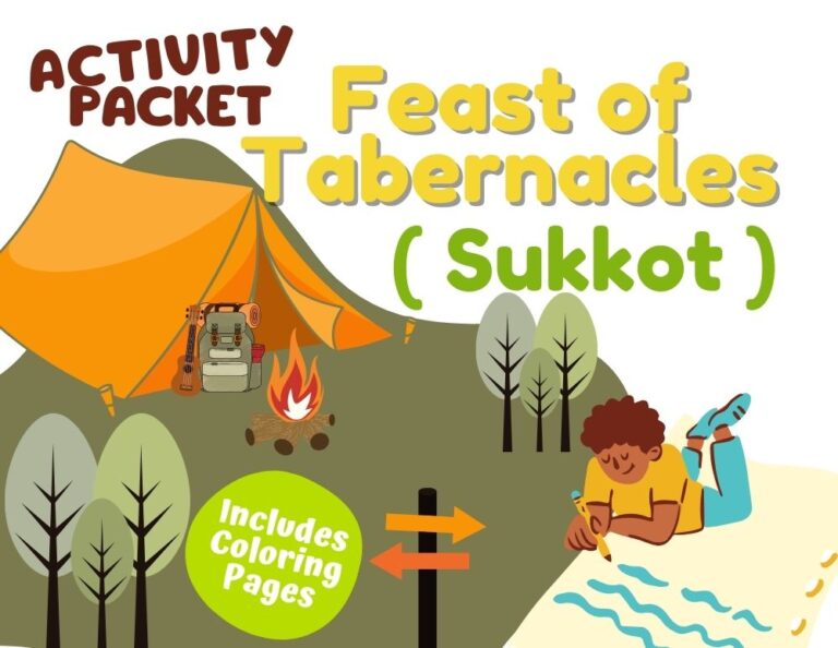 SukkotFeast of Tabernacles Activity Packet